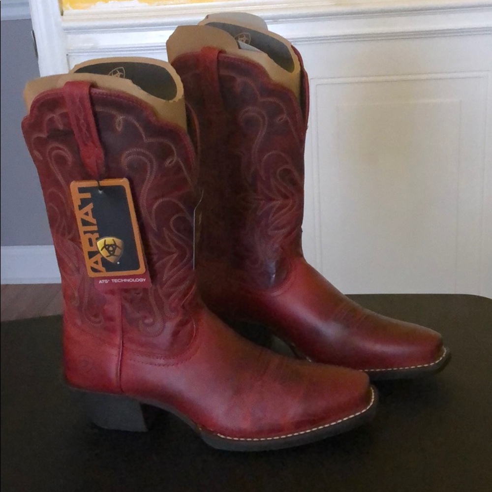 Ariat Leather Cowgirl Boots